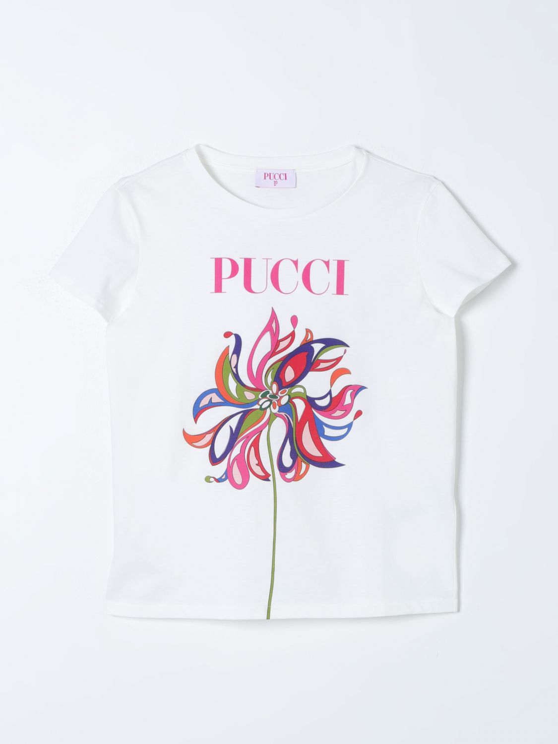 Emilio Pucci Junior T-shirt  Kids In Natural