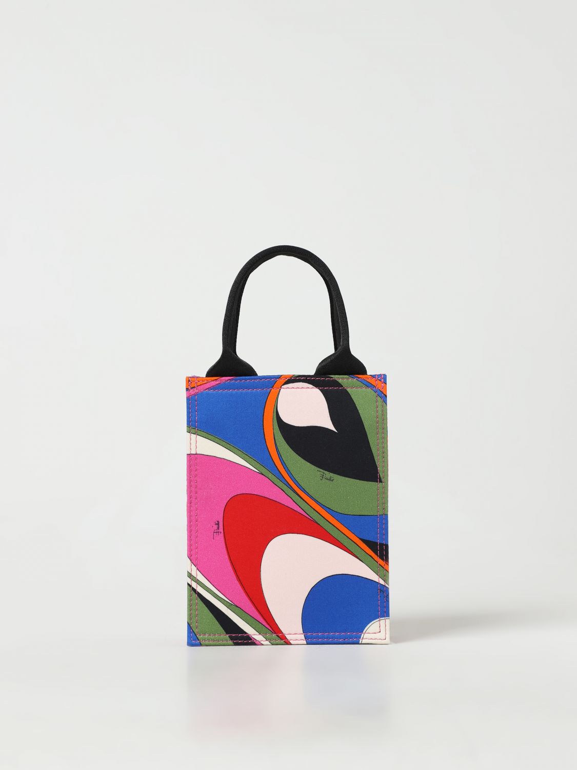 Shop Emilio Pucci Junior Bag  Kids Color Multicolor