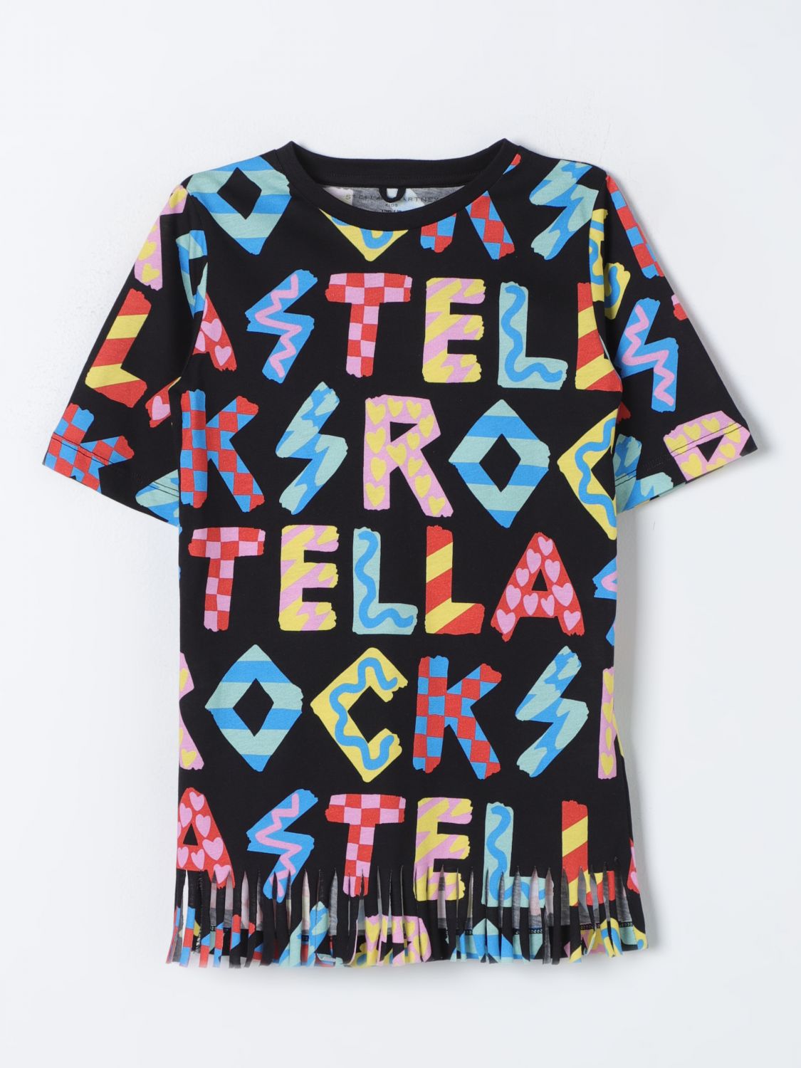 STELLA MCCARTNEY DRESS STELLA MCCARTNEY KIDS KIDS COLOR BLACK 400998002