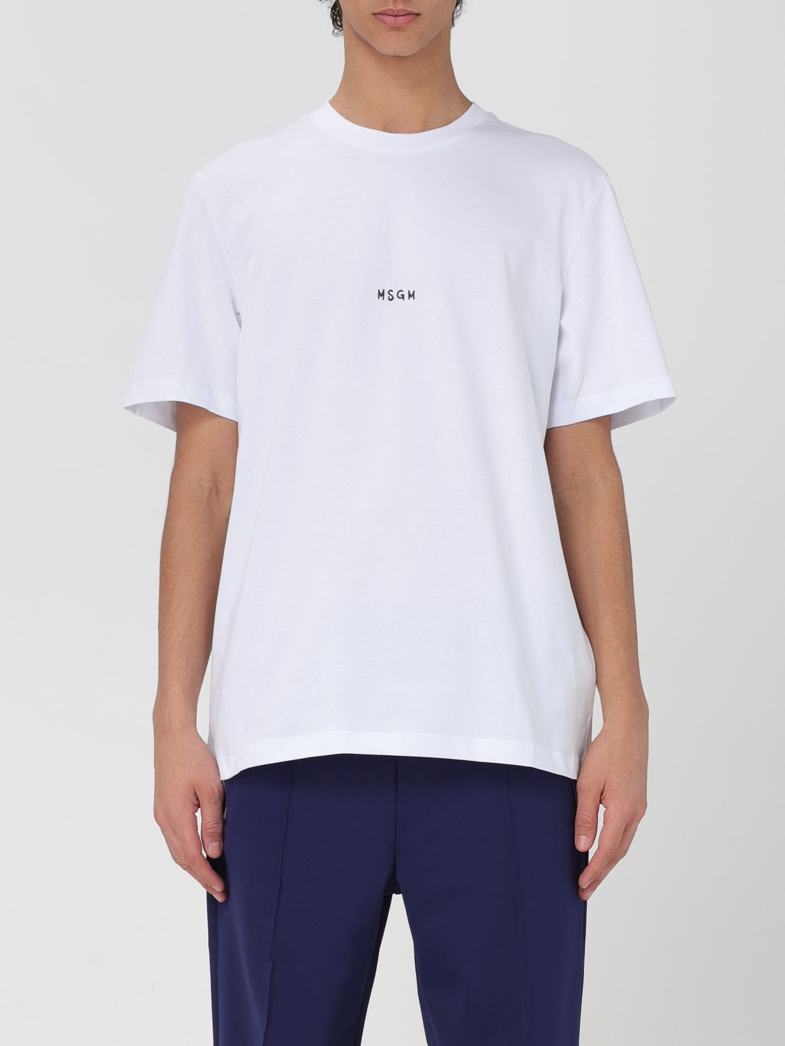 Msgm T-shirt  Men Color White