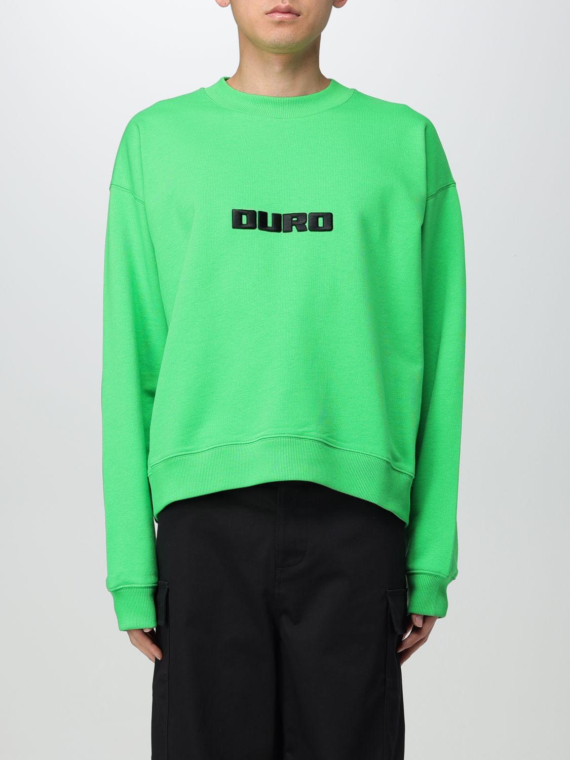Shop Msgm Sweatshirt  Men Color Green