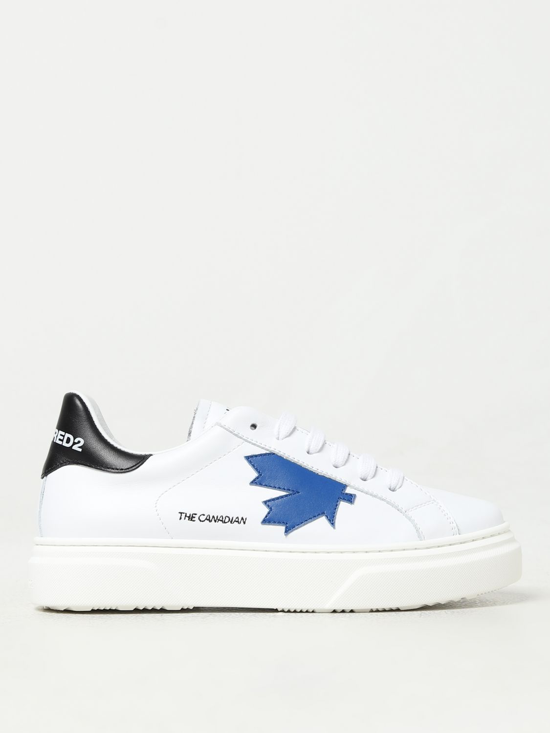 Shop Dsquared2 Sneakers  Kids Color White In Weiss