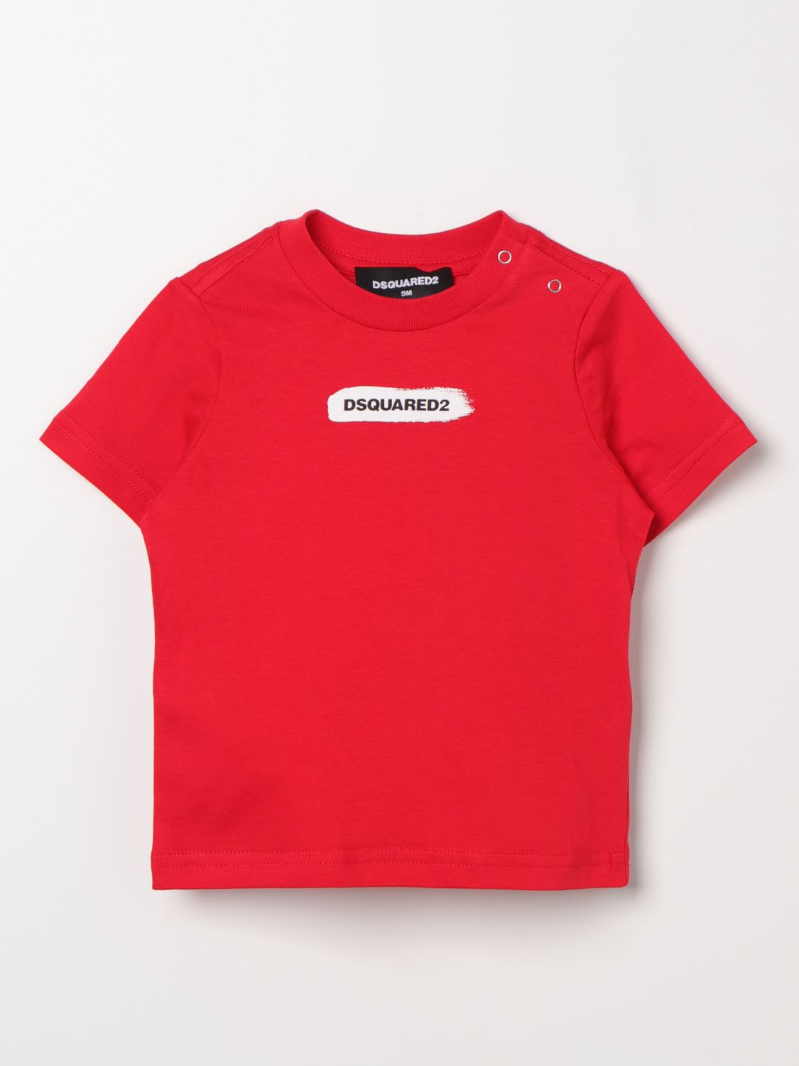 Dsquared2 Junior Babies' T-shirt  Kids Color Red