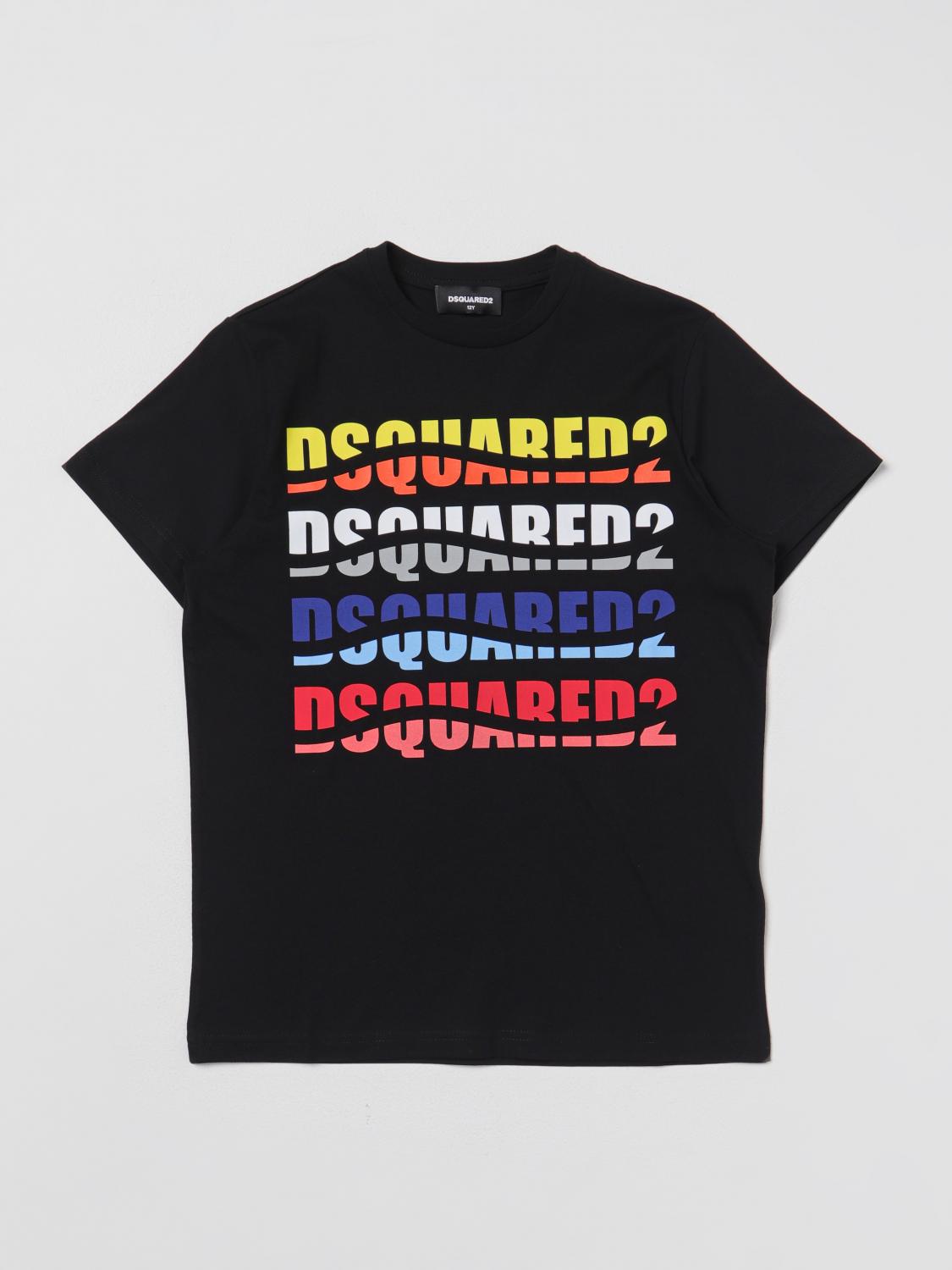 T-Shirt DSQUARED2 JUNIOR Kids colour Black