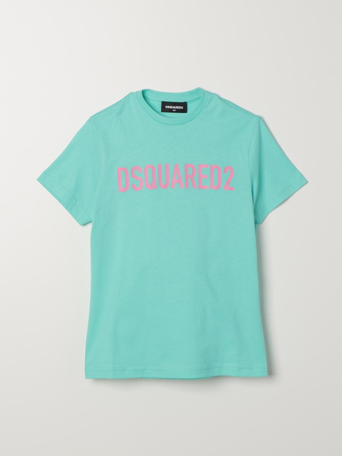 T-Shirt DSQUARED2 JUNIOR Kids colour Green