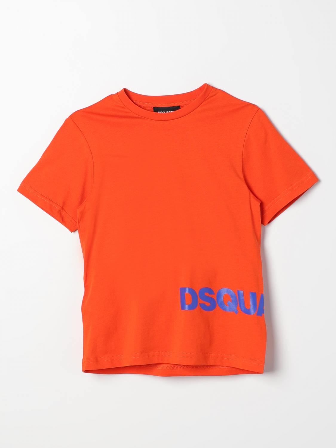 T-Shirt DSQUARED2 JUNIOR Kids colour Orange