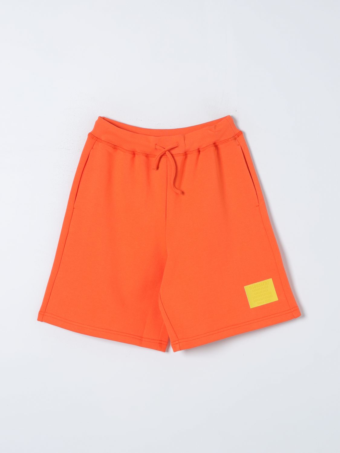 Shop Dsquared2 Junior Shorts  Kids Color Orange