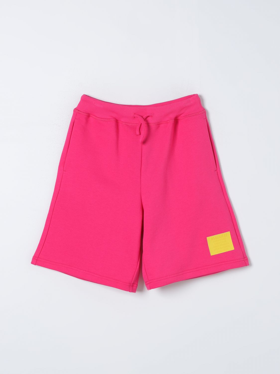 Shop Dsquared2 Junior Shorts  Kids Color Fuchsia