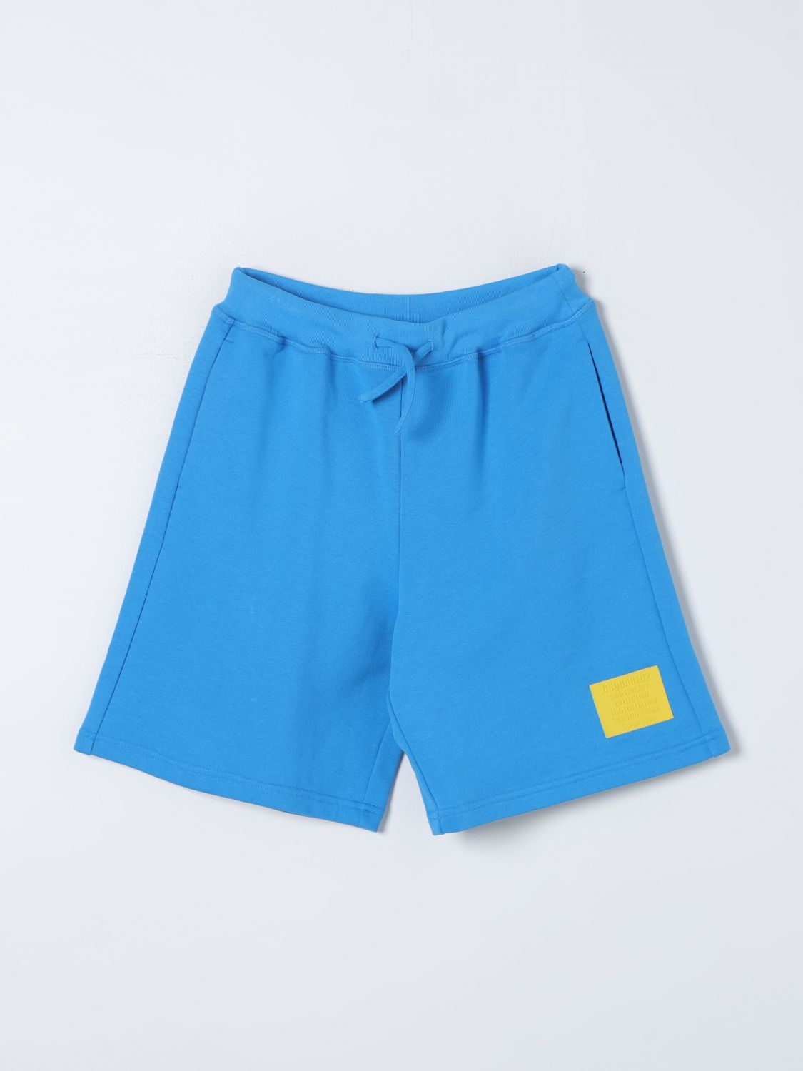 Shop Dsquared2 Junior Shorts  Kids Color Gnawed Blue