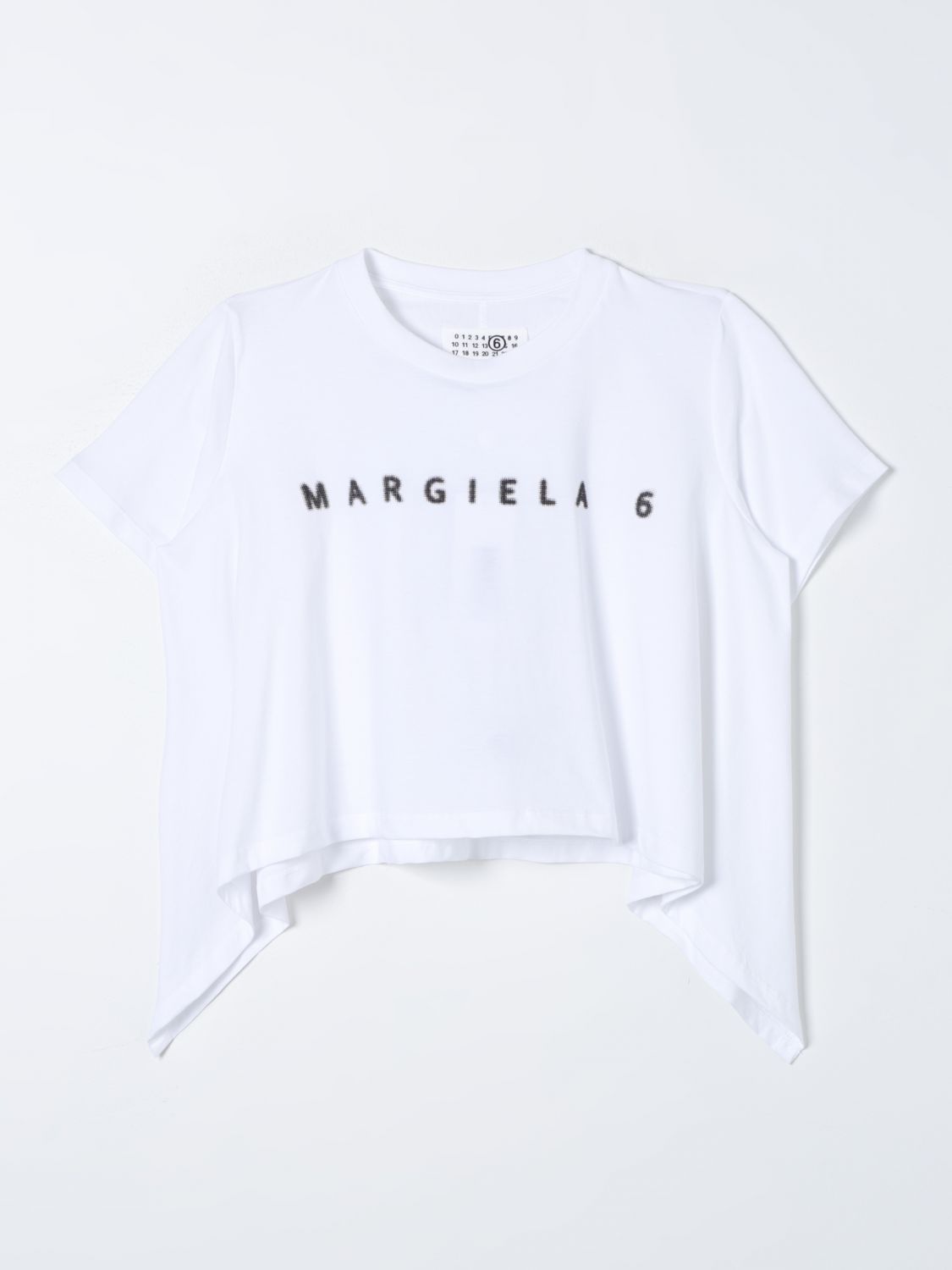 Shop Mm6 Maison Margiela T-shirt  Kids Color White