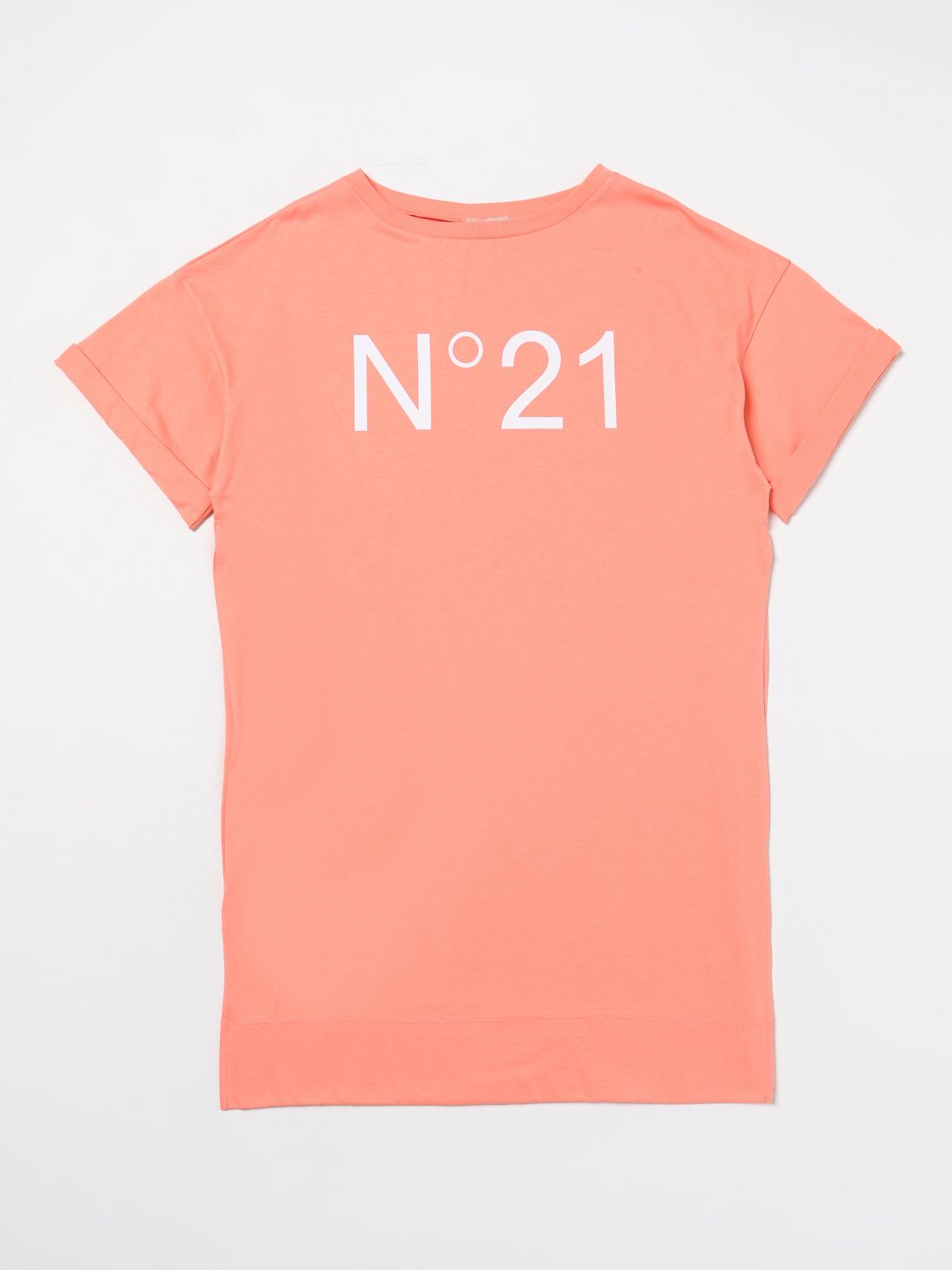 Shop N°21 Dress N° 21 Kids Color Peach