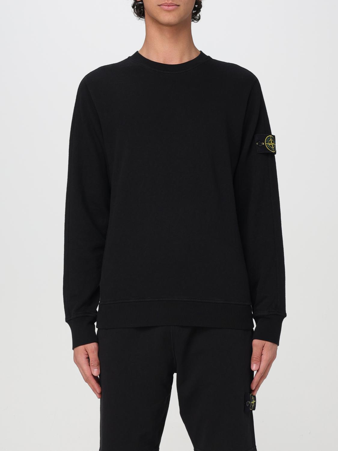 Sweatshirt STONE ISLAND Men colour Black