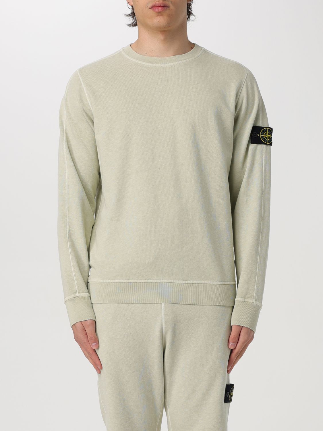 Sweatshirt STONE ISLAND Men colour Forest Green