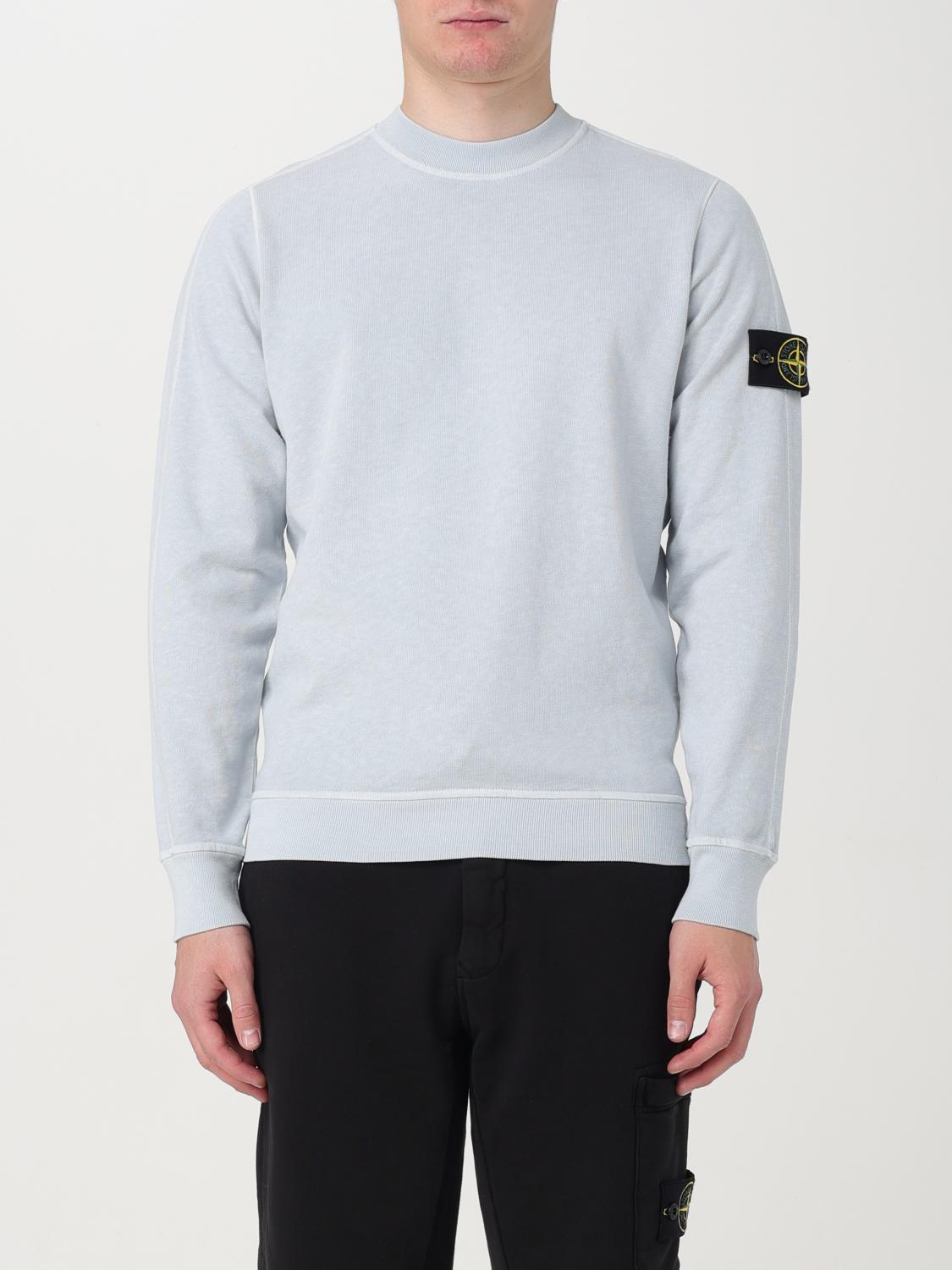 Sweatshirt STONE ISLAND Men colour Sky