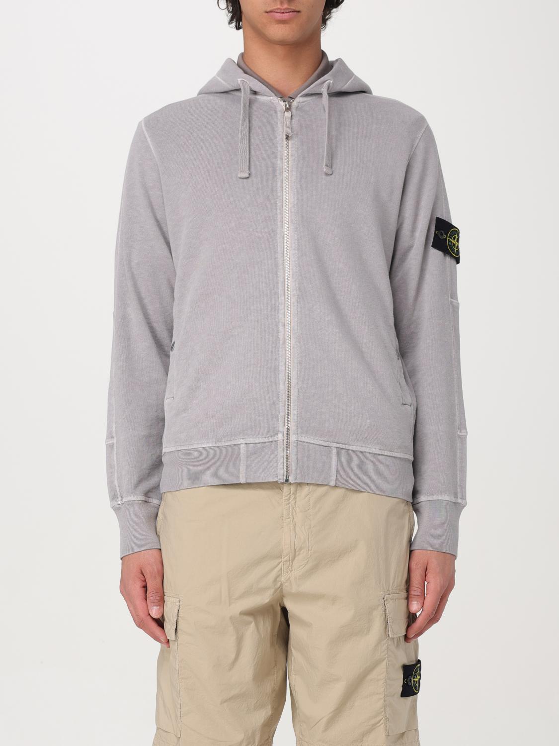 Sweatshirt STONE ISLAND Men colour Grey