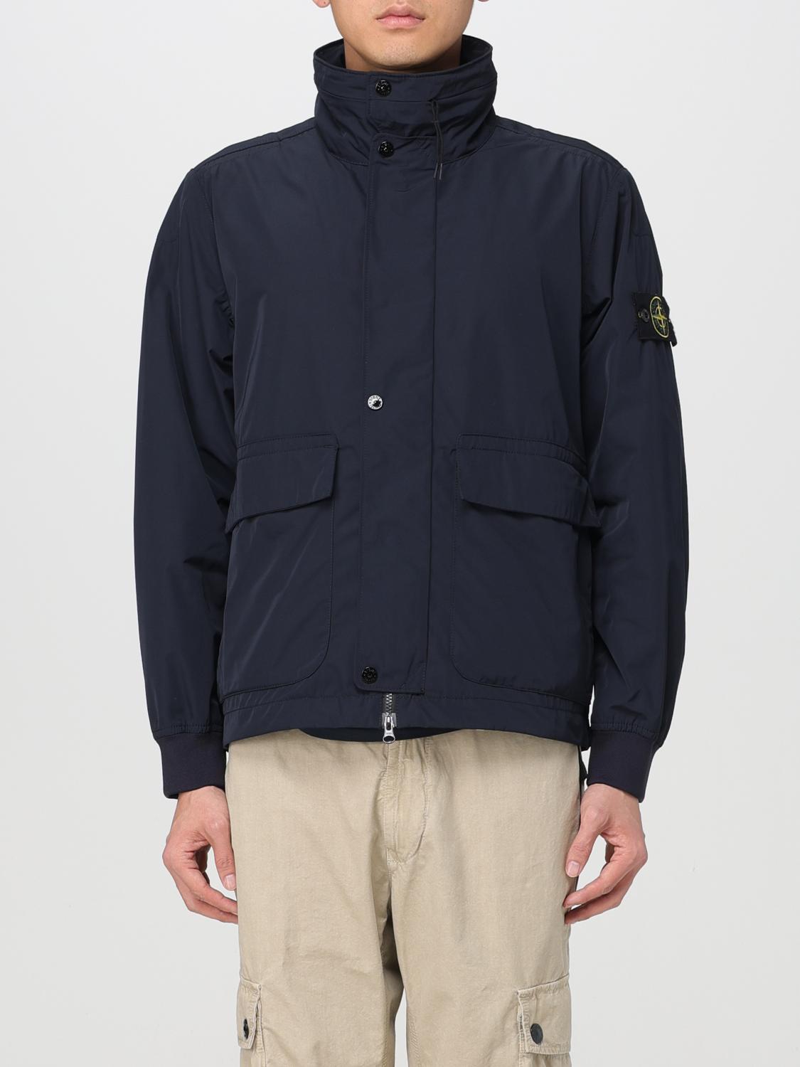 Jacket STONE ISLAND Men colour Blue
