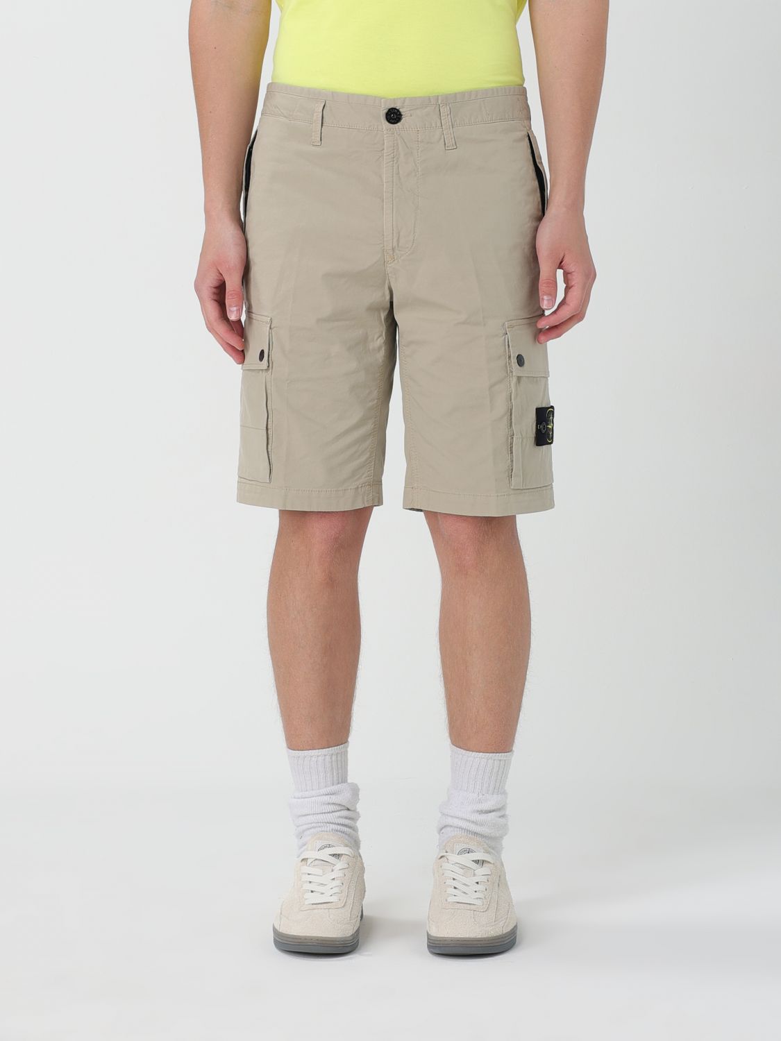 Short STONE ISLAND Men colour Sand