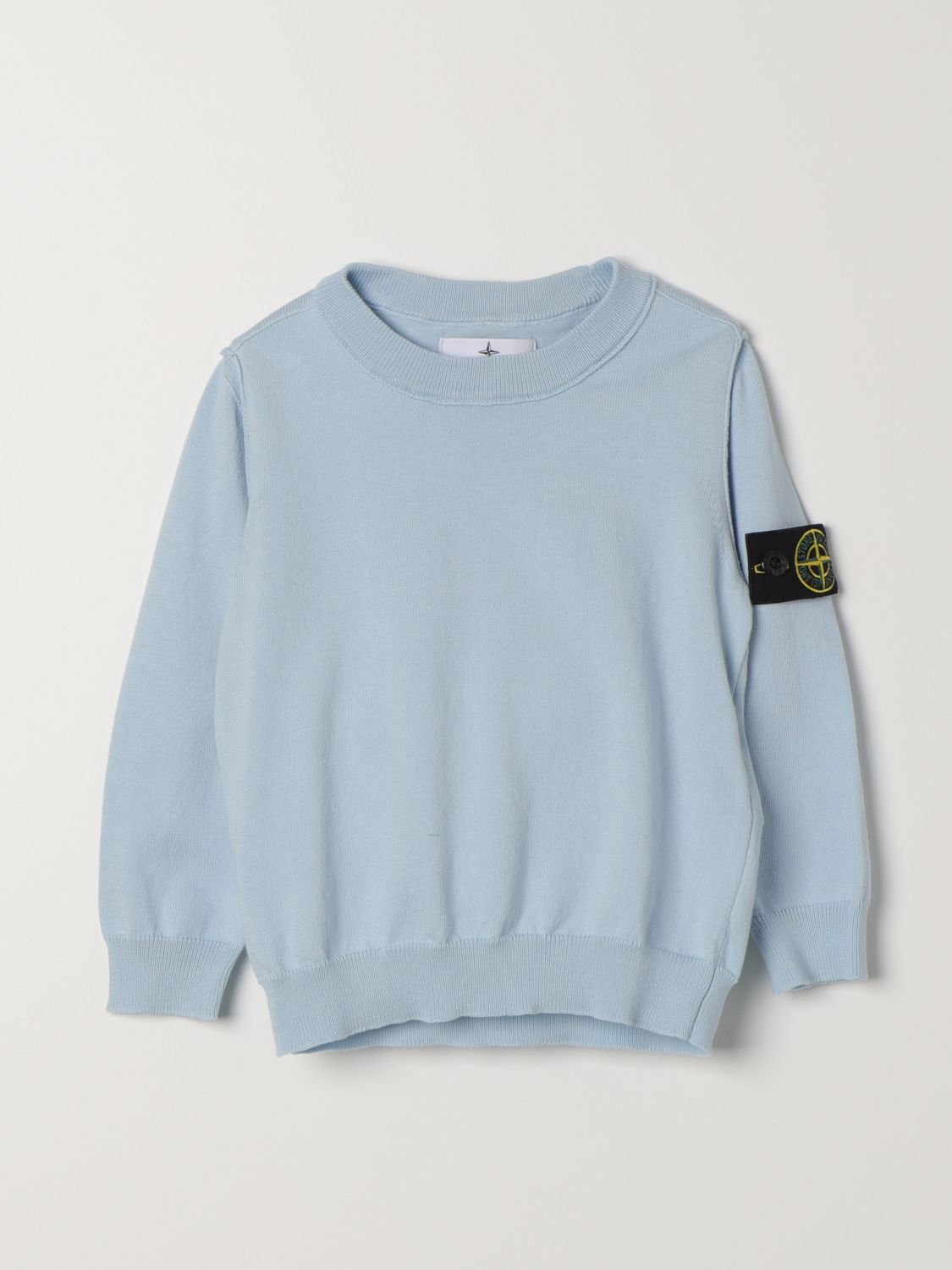 Stone island best sale sweatshirt baby blue