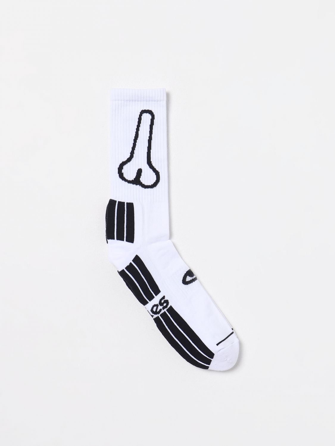 Shop Aries Socks  Men Color White