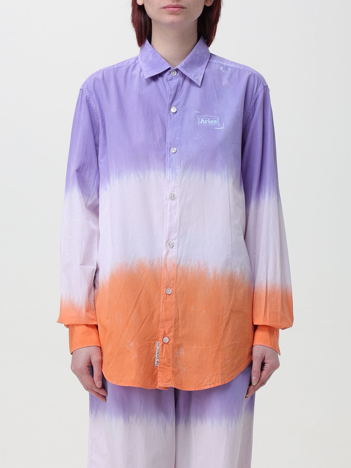 Shop Aries Shirt  Woman Color Multicolor