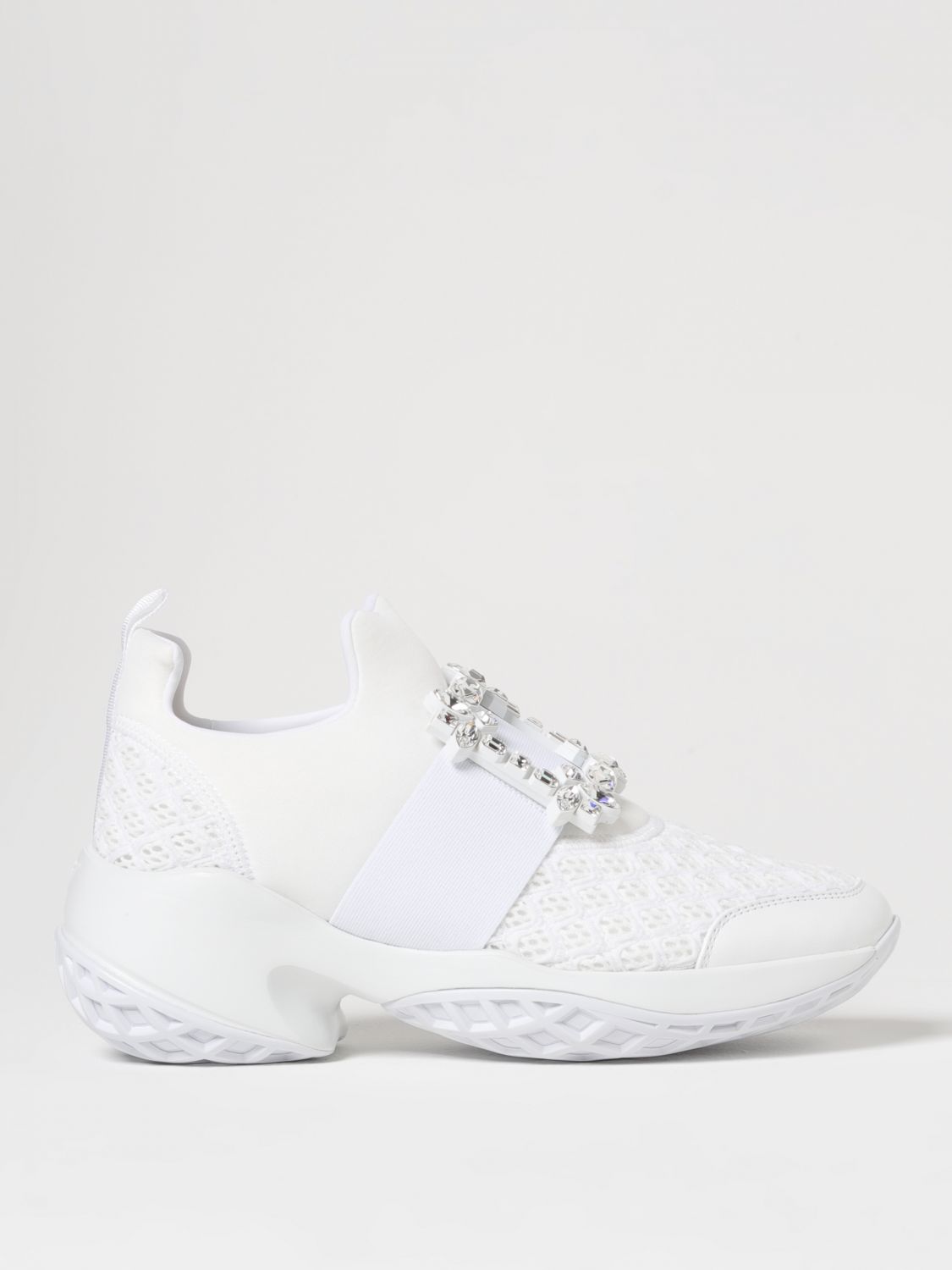 Roger Vivier Sneakers  Woman In White