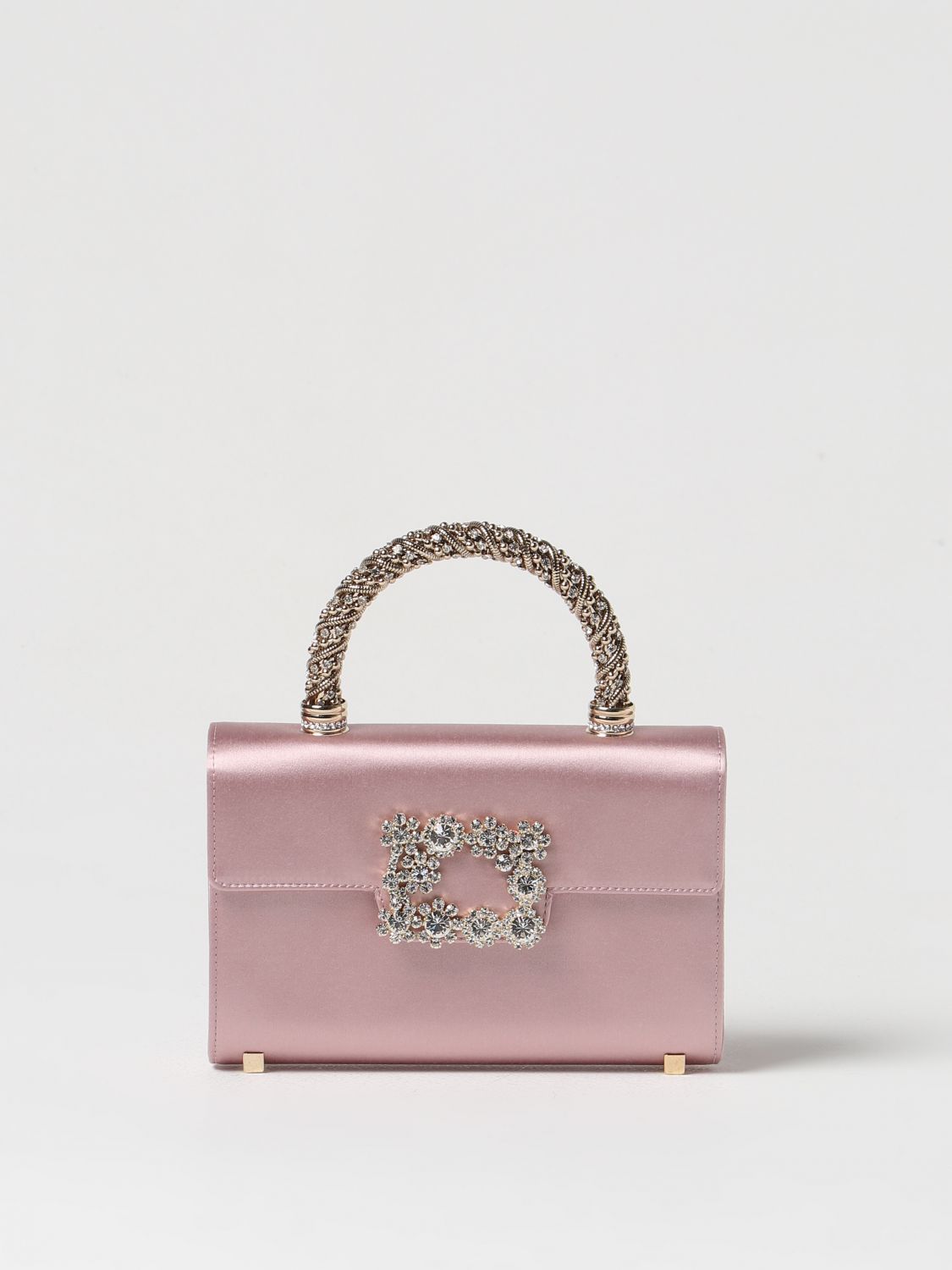 Roger Vivier Handbag  Woman In Pink