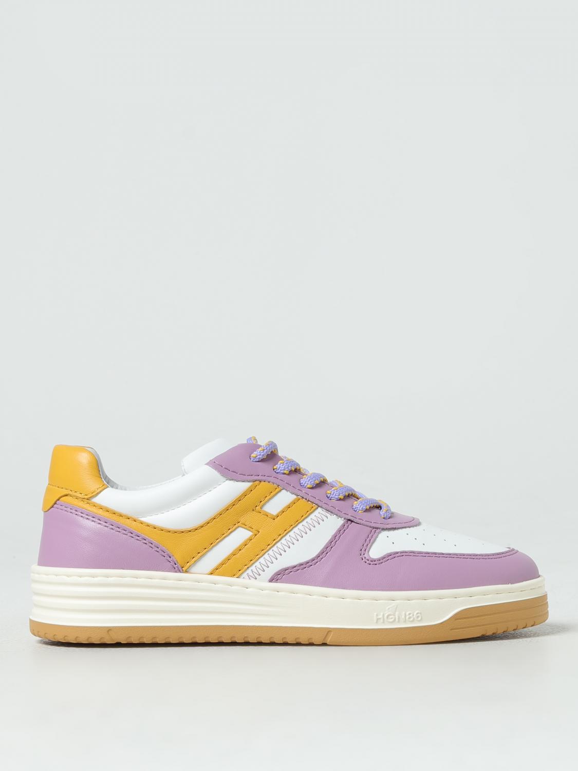 Hogan Woman Sneakers White Size 8 Leather