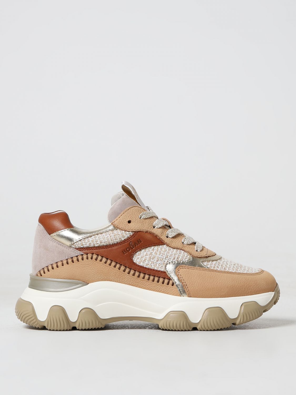 HOGAN SNEAKERS HOGAN WOMAN COLOR BEIGE 401663022