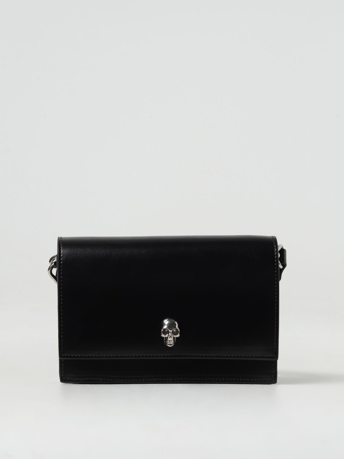 Shop Alexander Mcqueen Mini Bag  Woman Color Black