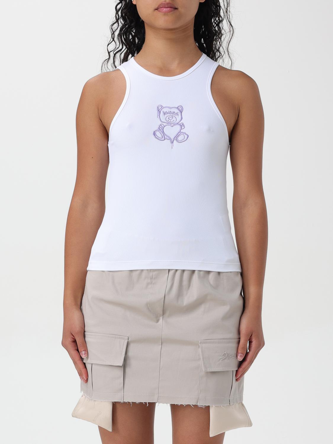 Disclaimer Top  Woman Color White In 白色