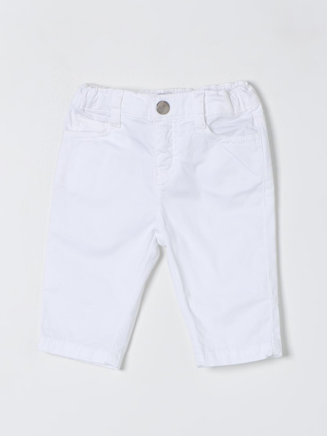 Trousers EMPORIO ARMANI KIDS Kids colour White