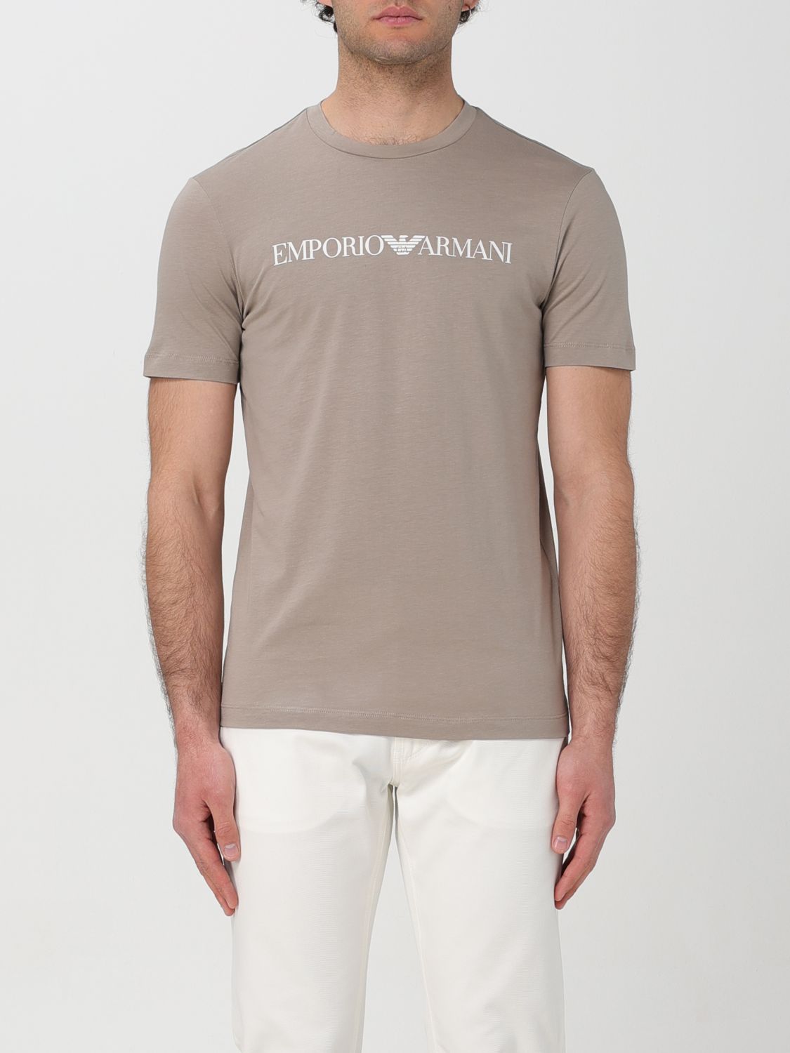 Emporio Armani T-shirt  Men Color Military