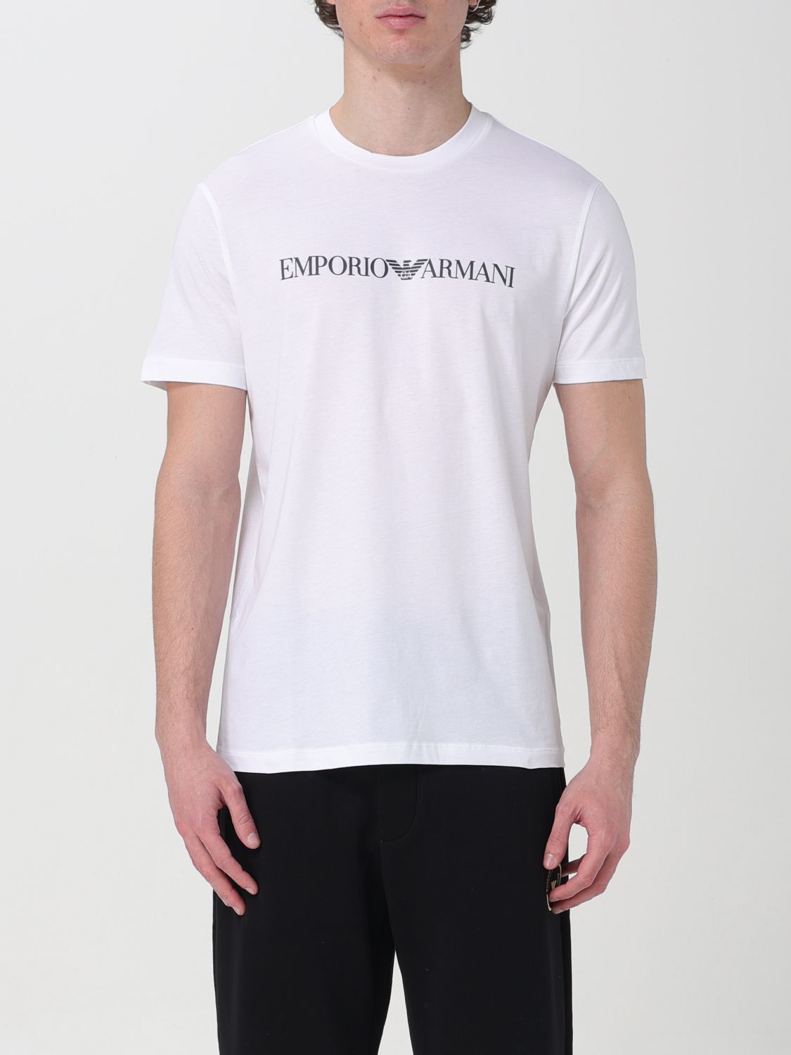 T恤 EMPORIO ARMANI 男士 颜色 白色