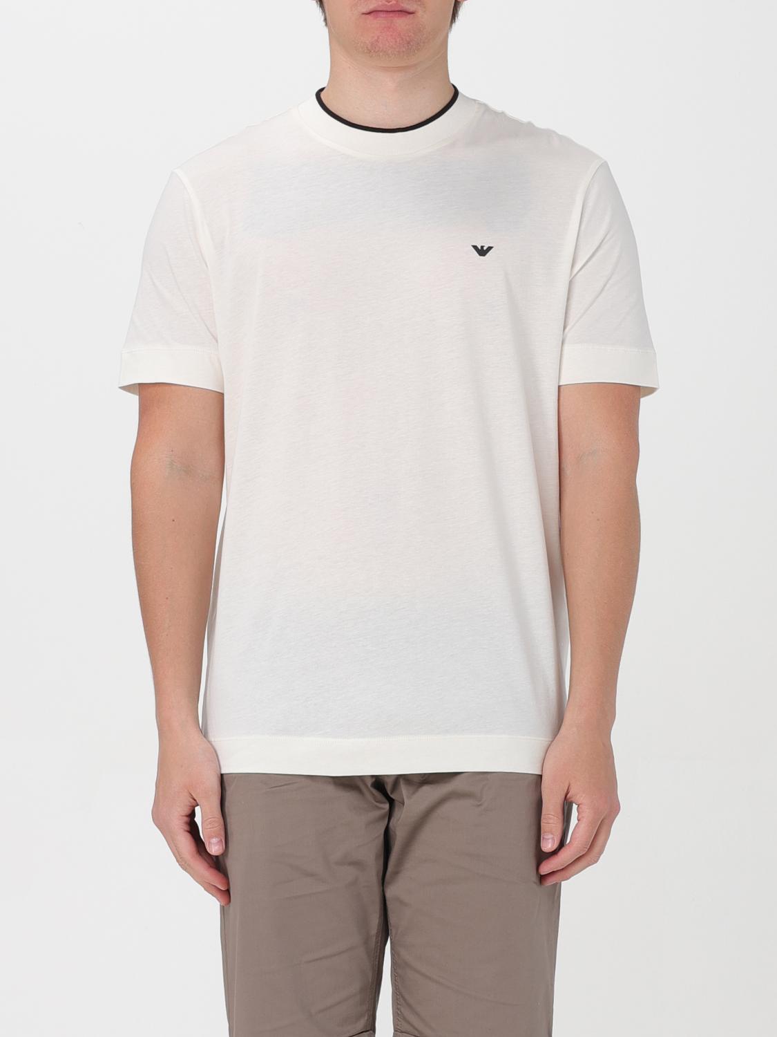 T-Shirt EMPORIO ARMANI Men color Yellow