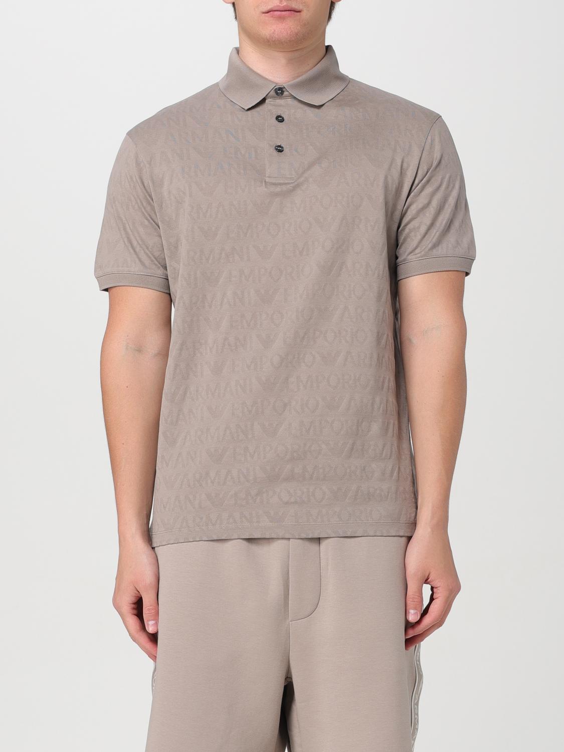 Polo Shirt EMPORIO ARMANI Men color Sand