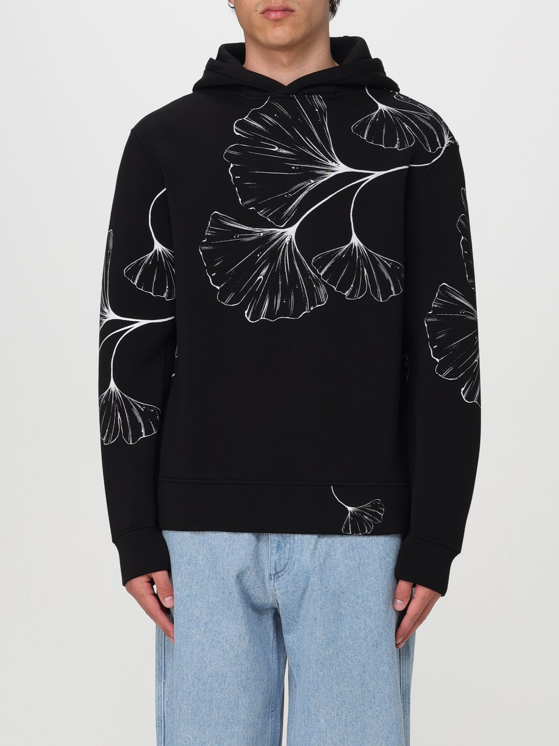 Shop Emporio Armani Sweatshirt  Men Color Black