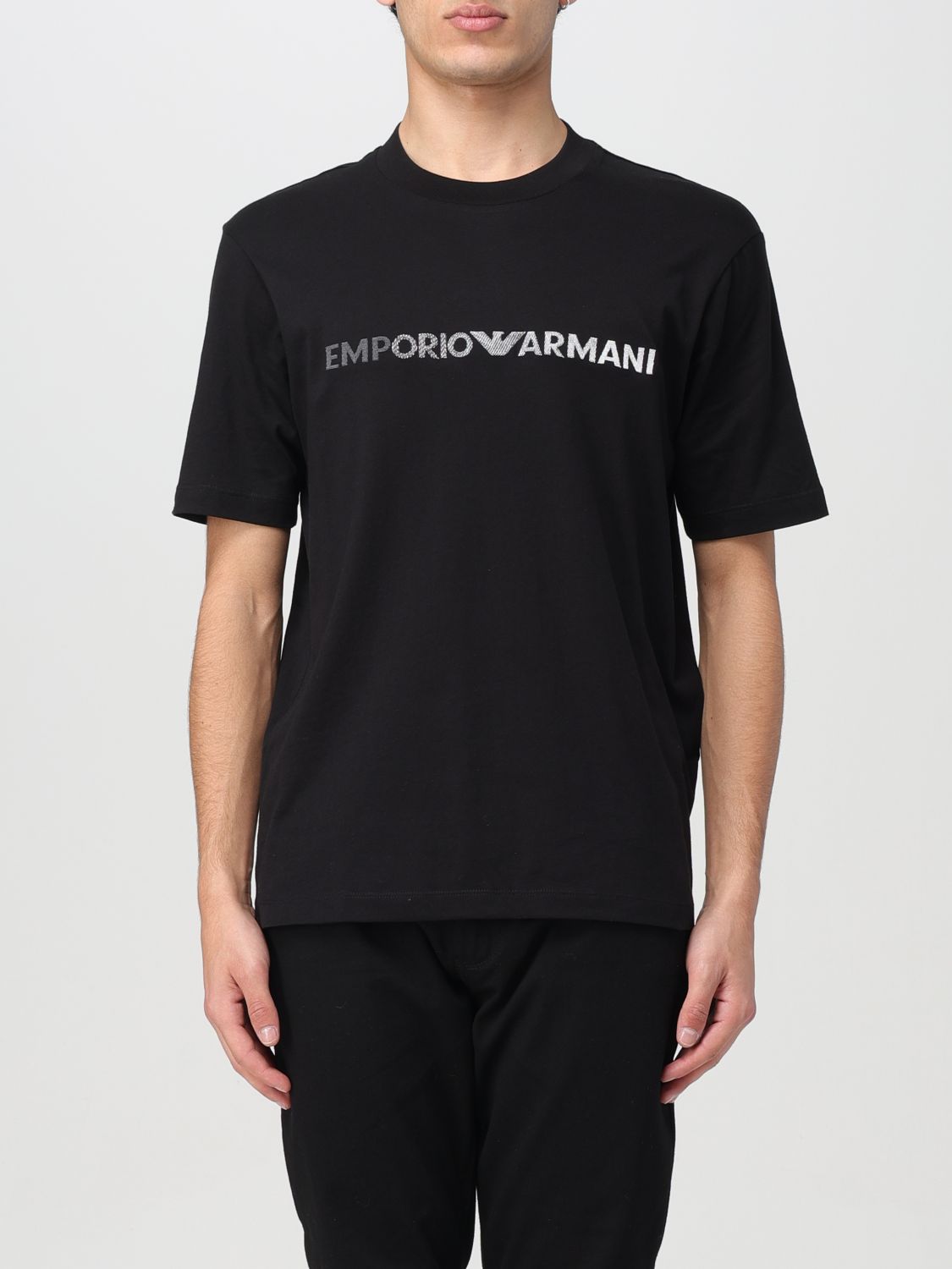 T恤 EMPORIO ARMANI 男士 颜色 黑色
