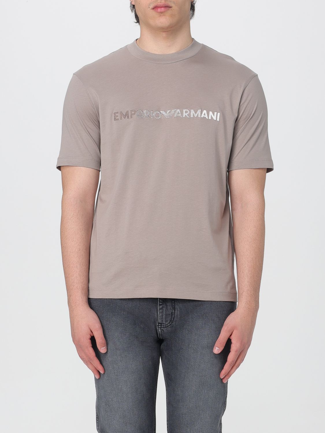 T恤 EMPORIO ARMANI 男士 颜色 灰色