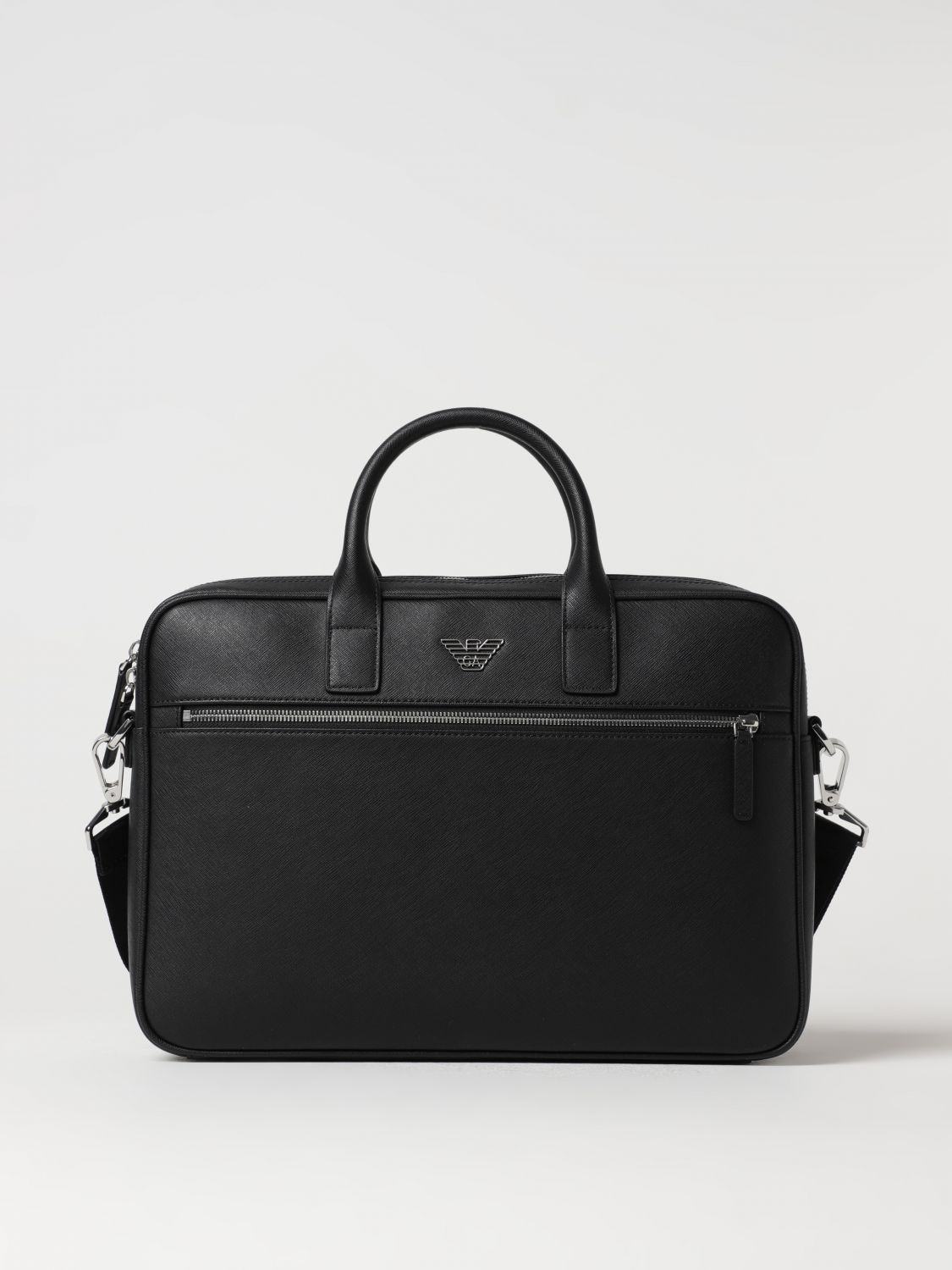 Shop Emporio Armani Shoulder Bag  Men Color Black