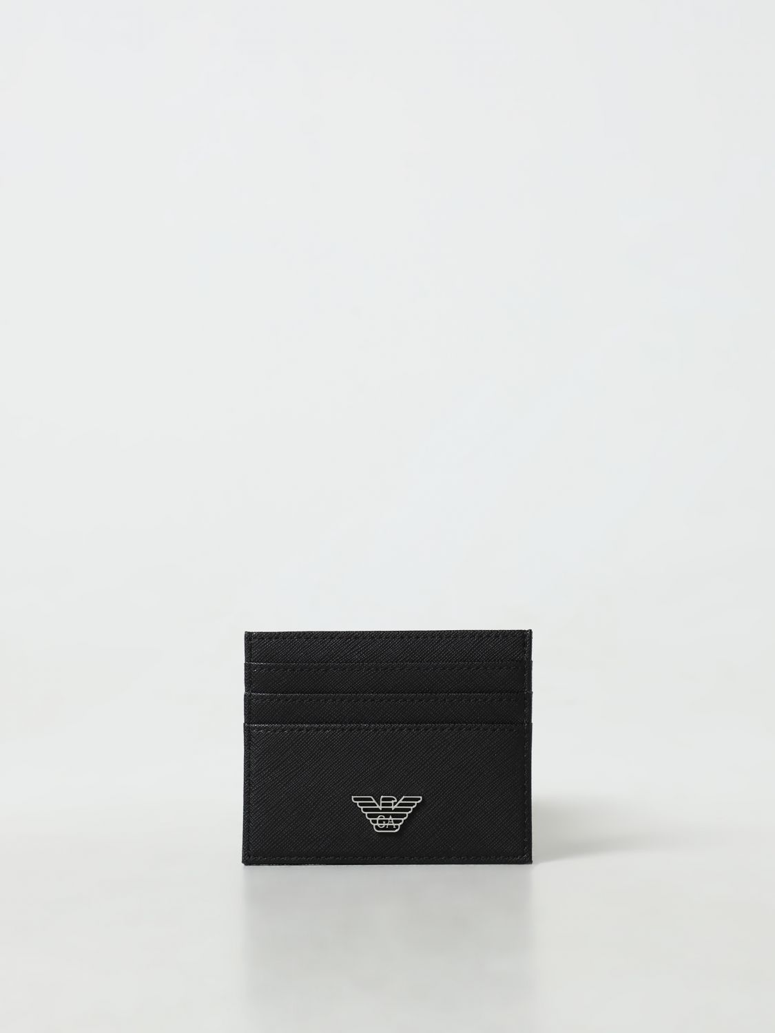 Shop Emporio Armani Wallet  Men Color Black