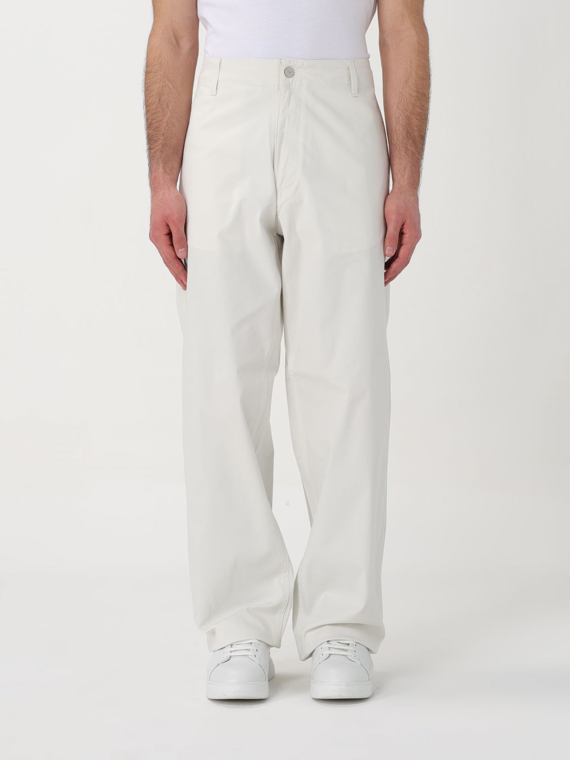 Emporio Armani Pants  Men Color Yellow Cream