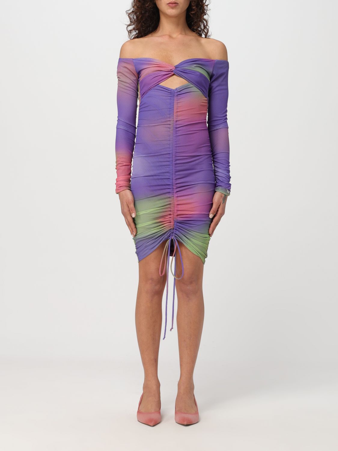 Emporio Armani Dress  Woman Color Violet