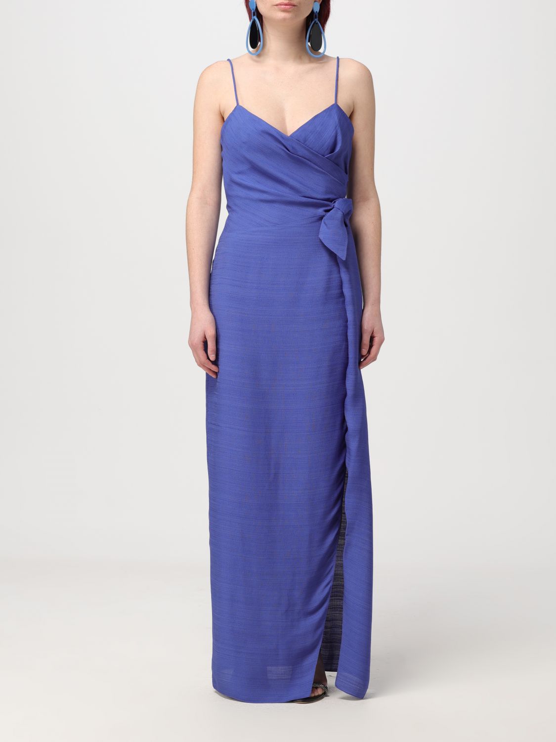 Shop Emporio Armani Dress  Woman Color Blue