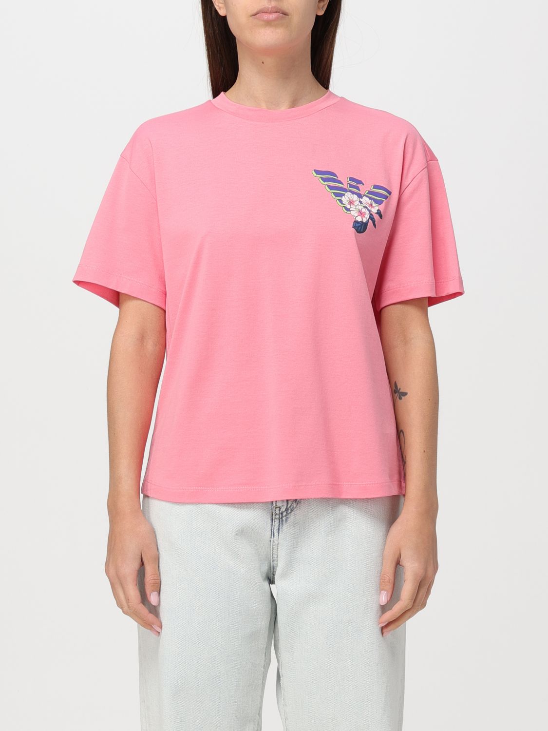 Emporio Armani T-shirt  Woman Color Pink