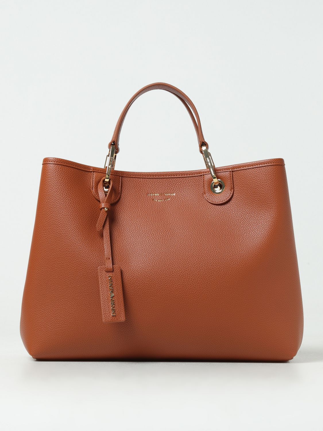 Emporio Armani Myea Handbag In Brown