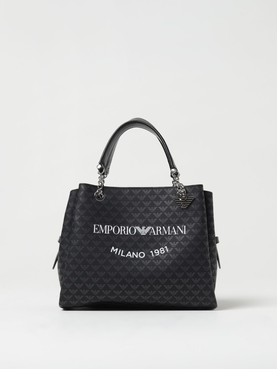 Shop Emporio Armani Handbag  Woman Color Black