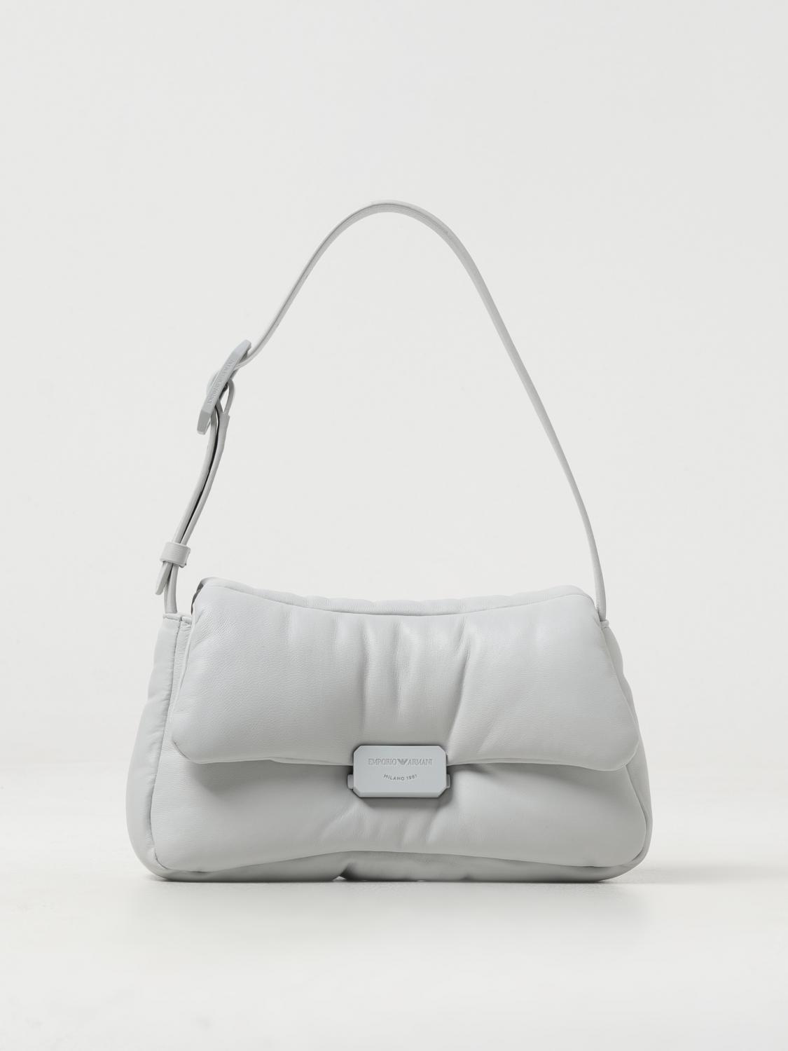 Shop Emporio Armani Shoulder Bag  Woman Color Grey