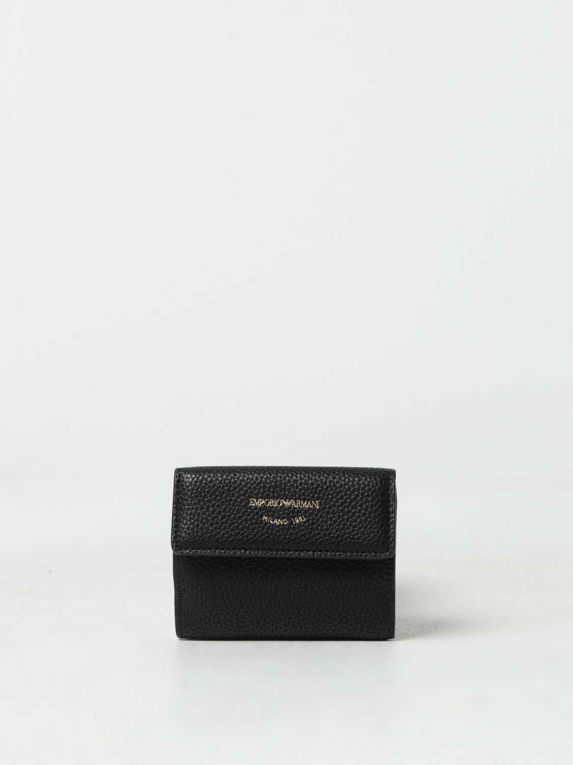 Wallet EMPORIO ARMANI Woman colour Black