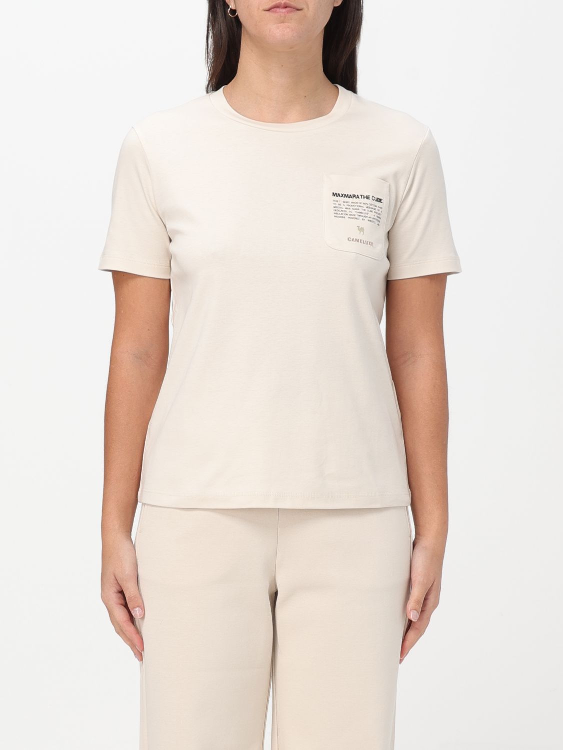 Shop 's Max Mara T-shirt  Woman Color White