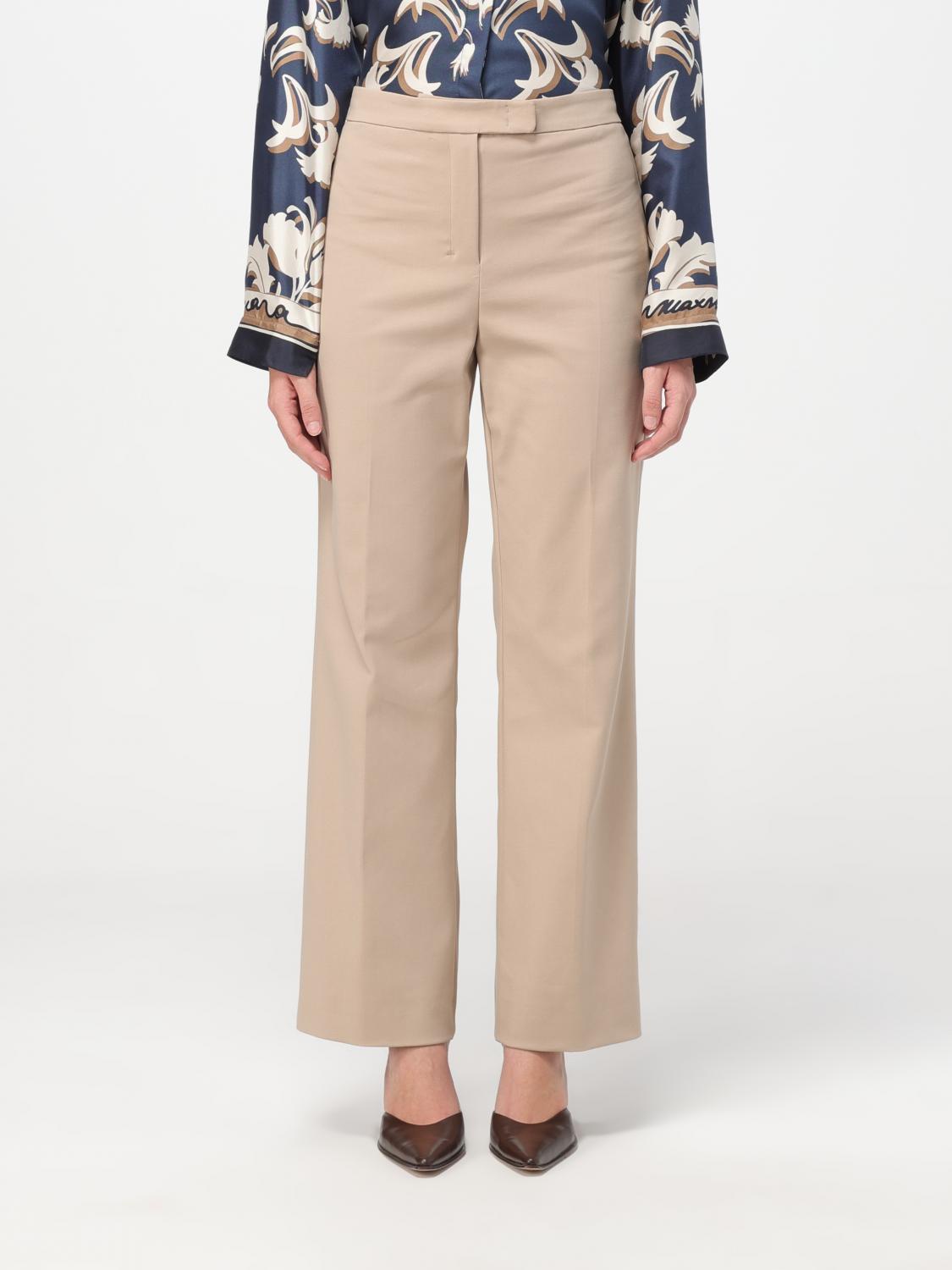 's Max Mara Pants  Woman Color Beige